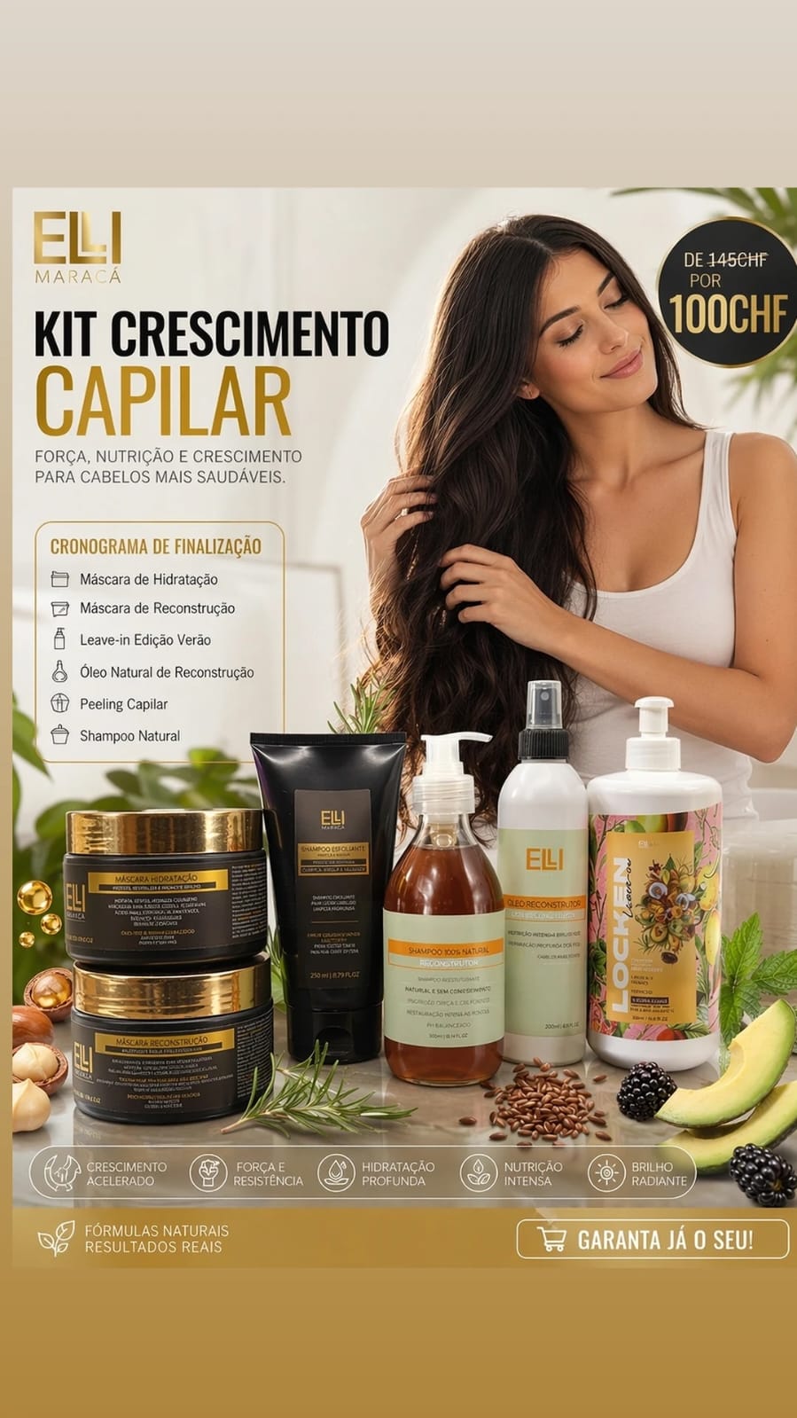 KIT CRESCIMENTO CAPILAR