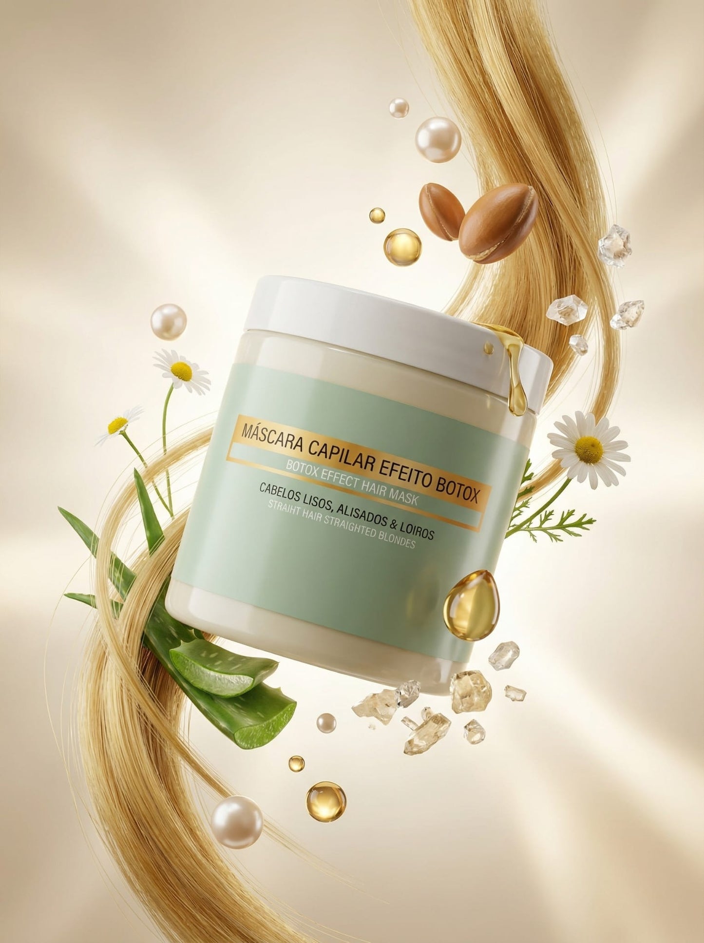 Haar Maske Botox-Effekt