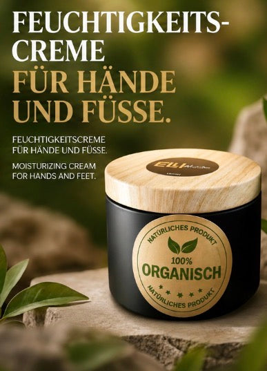 Feuchtigkeitscreme für Hände & Füsse