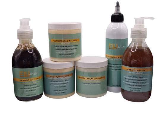 Aufbau Haarpflege Set