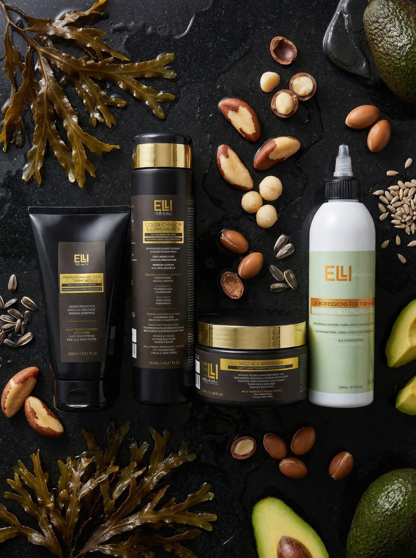 Set für Haarwachstum und Aufbau